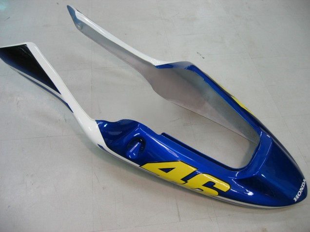 Mejores Carenados Moto Honda CBR600 F4i 2004-2007 - Amarillo Azul Blanco Negro Nastro Azzurro