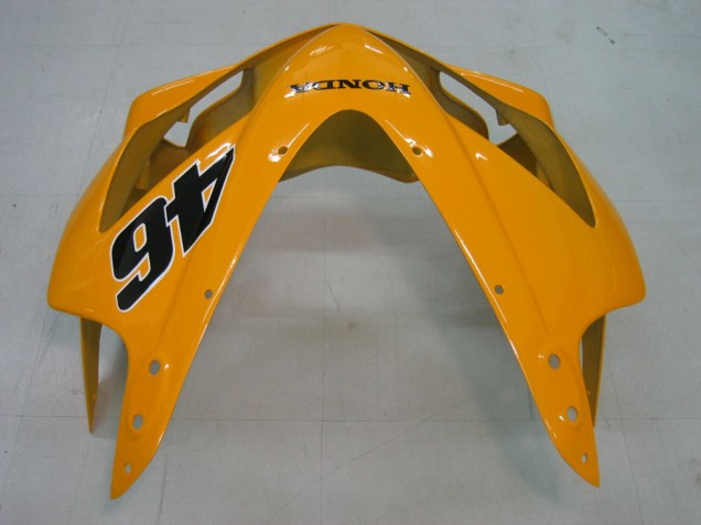 Mejores Carenados Moto Honda CBR600 F4i 2004-2007 - Amarillo Azul Blanco Negro Nastro Azzurro
