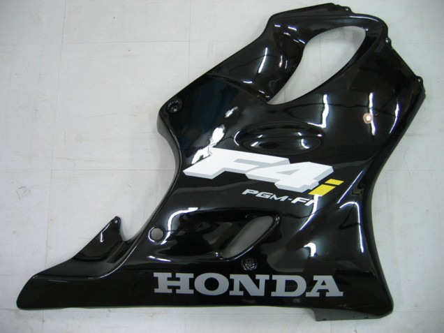 Mejores Carenados Moto Honda CBR600 F4i 2004-2007 - Negro Brillante