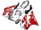 Mejores Carenados Moto Honda CBR600 F4i 2004-2007 - Plata Rojo
