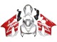 Mejores Carenados Moto Honda CBR600 F4i 2004-2007 - Plata Rojo