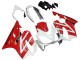 Mejores Carenados Moto Honda CBR600 F4i 2004-2007 - Blanco Rojo