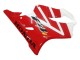 Mejores Carenados Moto Honda CBR600 F4i 2004-2007 - Blanco Rojo