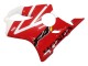 Mejores Carenados Moto Honda CBR600 F4i 2004-2007 - Blanco Rojo