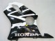Mejores Carenado Moto Honda CBR600 F4i 2004-2007 - Blanco Negro Brillante