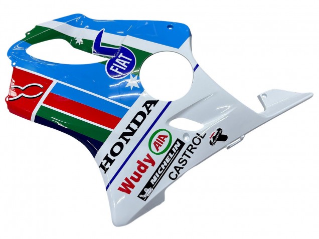 Mejores Carenados Moto Honda CBR600 F4i 2004-2007 - Blanco Azul Verde Rojo