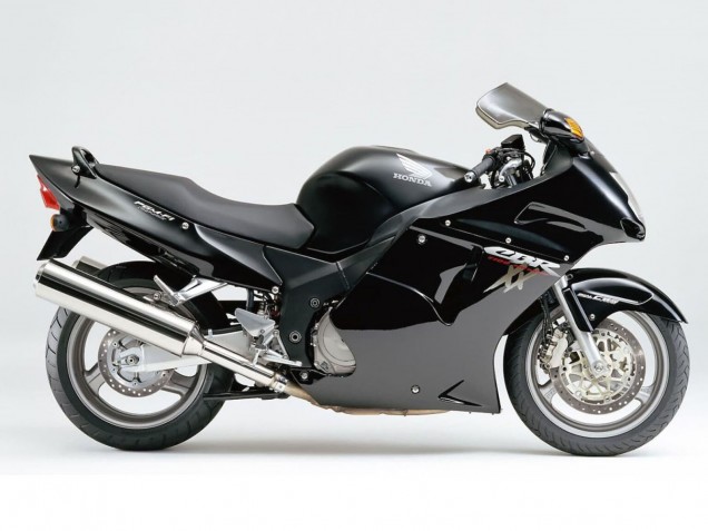 Mejores Carenados Moto ABS Honda CBR1100XX Blackbird 1996-2007 - Negro Brillante