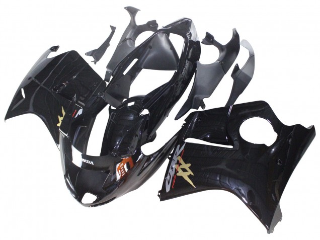 Mejores Carenados Moto ABS Honda CBR1100XX Blackbird 1996-2007 - Negro Brillante