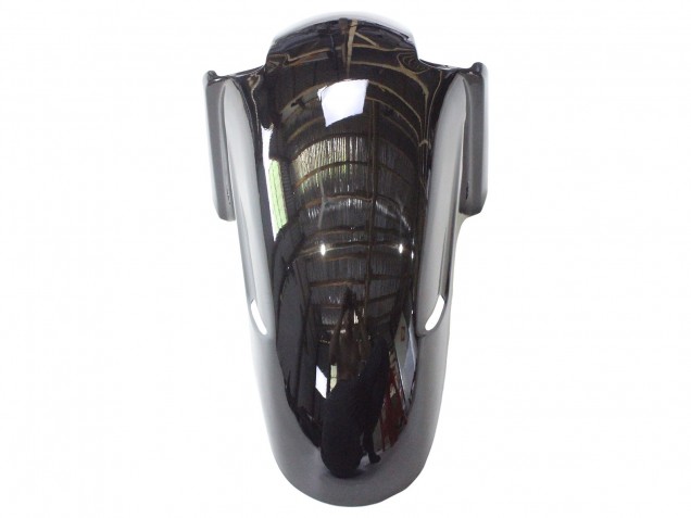 Mejores Carenado Moto Honda CBR1100XX Blackbird 1996-2007 - Negro Brillante Verde Llama