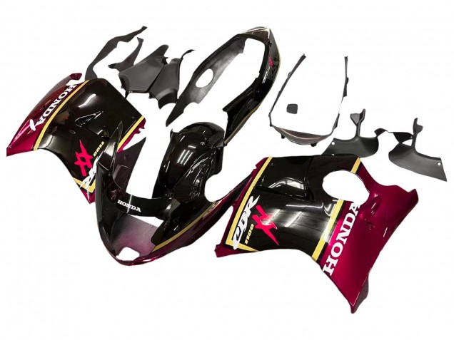 Mejores Carenados Moto Honda CBR1100XX Blackbird 1996-2007 - Negro Brillante Rojo Amarillo
