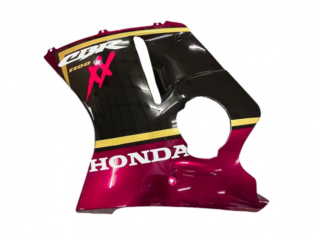 Mejores Carenados Moto Honda CBR1100XX Blackbird 1996-2007 - Negro Brillante Rojo Amarillo