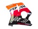 Mejores Carenados Moto ABS Honda CBR1100XX Blackbird 1996-2007 - Naranja Blanco Rojo Negro Brillante Repsol