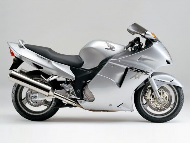Mejores Carenados Moto Honda CBR1100XX Blackbird 1996-2007 - Plata Gris