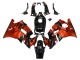 Mejores Carenados Moto Honda CBR600 F2 1991-1994 - Naranja Negro Brillante