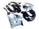 Mejores Carenados Moto Honda CBR600 F2 1991-1994 - Plata Negro Brillante
