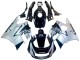 Mejores Carenados Moto Honda CBR600 F2 1991-1994 - Plata Negro Brillante