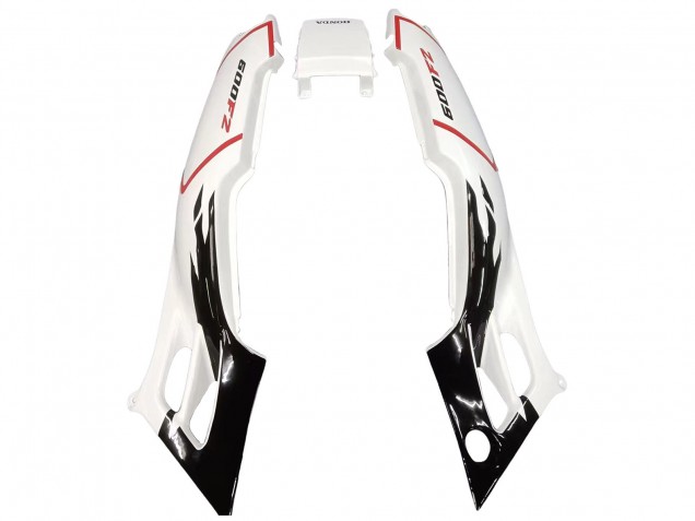 Mejores Carenados Moto Honda CBR600 F2 1991-1994 - Blanco Rojo Negro Brillante
