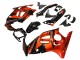 Mejores Carenados Moto Honda CBR600 F3 1995-1996 - Naranja Negro Brillante