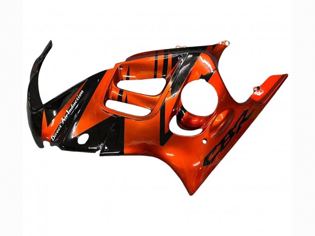 Mejores Carenados Moto Honda CBR600 F3 1995-1996 - Naranja Negro Brillante