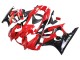 Mejores Carenados Moto Honda CBR600 F3 1997-1998 - Rojo Negro Brillante