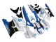 Mejores Carenados Moto Honda CBR600 F3 1997-1998 - Blanco Azul Negro Brillante
