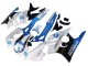 Mejores Carenados Moto Honda CBR600 F3 1997-1998 - Blanco Azul Negro Brillante