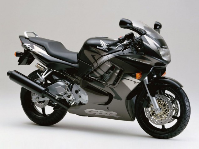 Mejores Carenados Moto Honda CBR600 F3 1997-1998 - Gris Negro Mate