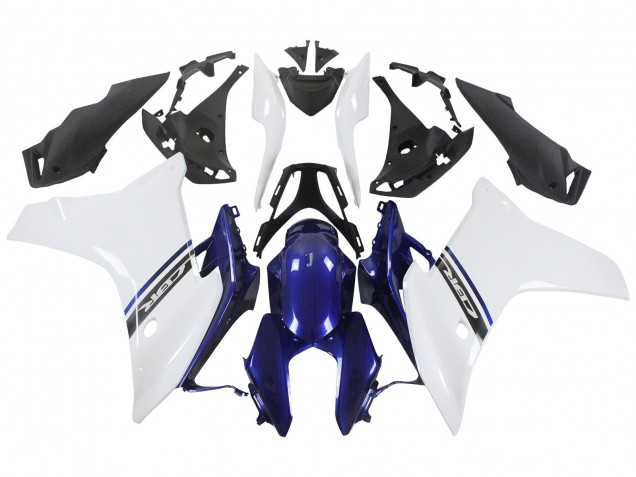 Mejores Carenados Moto Honda CBR600F 2011-2013 - Blanco Azul