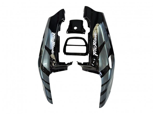 Mejores Carenados Moto Honda CBR900RR 893 1992-1993 - Plata Negro Brillante