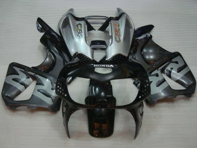 Mejores Carenados Moto Honda CBR900RR 893 1994-1995 - Plata Gris Negro Brillante