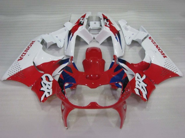 Mejores Carenados Moto Honda CBR900RR 893 1994-1995 - Blanco Rojo Azul Oscuro