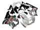 Mejores Carenados Moto Honda CBR900RR 893 1996-1997 - Blanco Verde Gris Negro Brillante Castrol