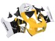 Mejores Carenados Moto Honda CBR900RR 919 1998-1999 - Blanco Amarillo Negro Brillante
