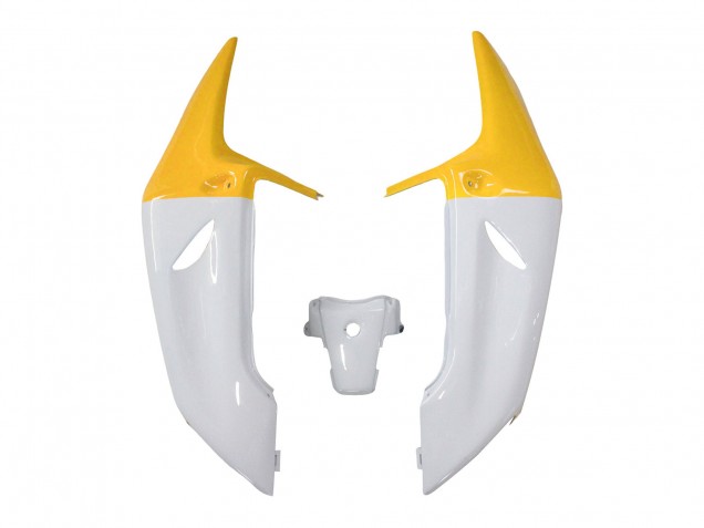 Mejores Carenados Moto Honda CBR900RR 919 1998-1999 - Blanco Amarillo Negro Brillante