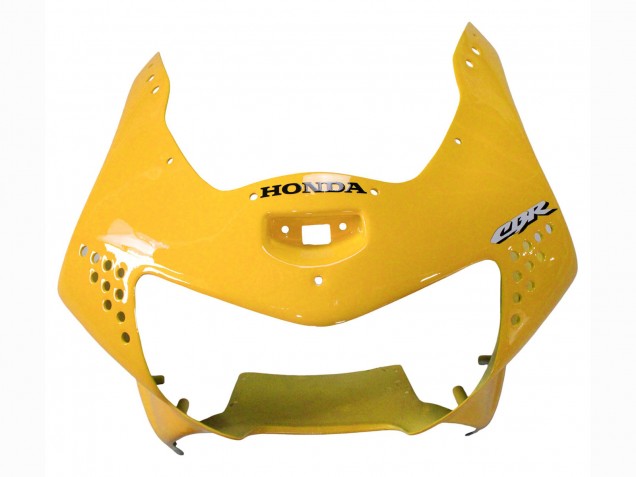 Mejores Carenados Moto Honda CBR900RR 919 1998-1999 - Blanco Amarillo Negro Brillante