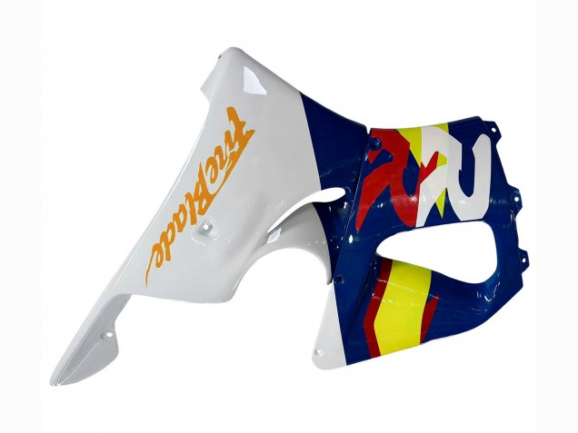 Mejores Carenados Moto Honda CBR900RR 919 1998-1999 - Blanco Rojo Amarillo Azul