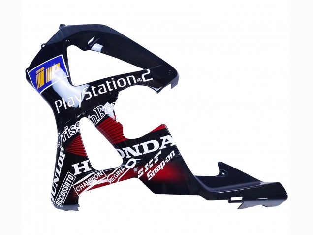 Mejores Carenados Moto Honda CBR900RR 929 2000-2001 - Rojo Blanco Negro Brillante PlayStation 2