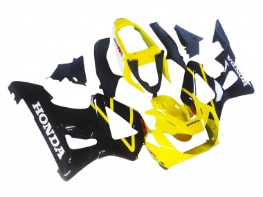 Mejores Carenados Moto Honda CBR900RR 929 2000-2001 - Amarillo Negro Brillante