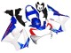 Mejores Carenados Moto Honda CBR900RR 929 2000-2001 - Blanco Azul Rojo HRC