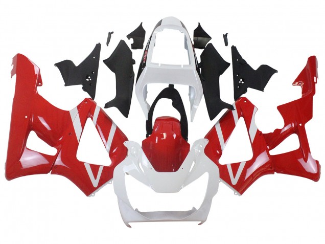 Mejores Carenados Moto Honda CBR900RR 929 2000-2001 - Blanco Rojo