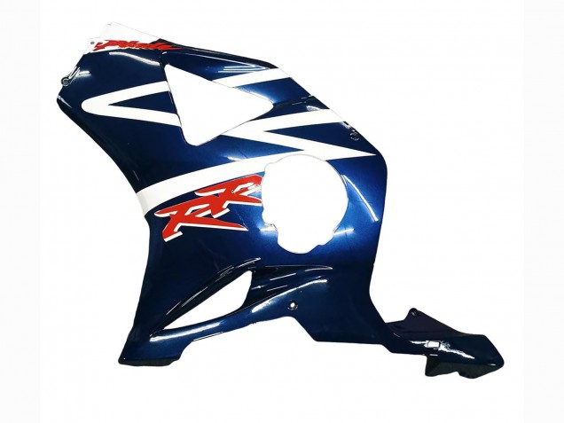 Mejores Carenados Moto Honda CBR900RR 954 2002-2003 - Blanco Azul Oscuro