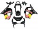 Mejores Carenados Moto Honda CBR900RR 954 2002-2003 - Negro Brillante Amarillo Rojo Bull Michelin