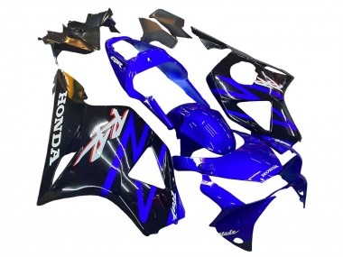 Mejores Kits Carenado Moto Honda CBR900RR 954 2002-2003 - Azul Negro Brillante