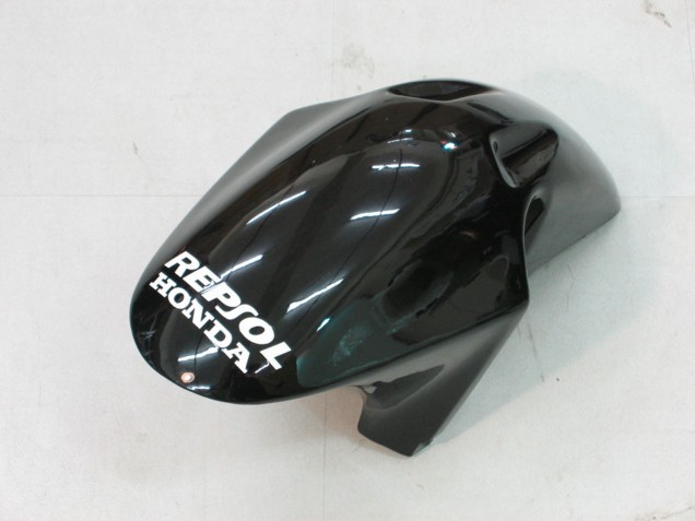 Mejores Carenados Moto Honda CBR900RR 954 2002-2003 - Plata Negro Brillante