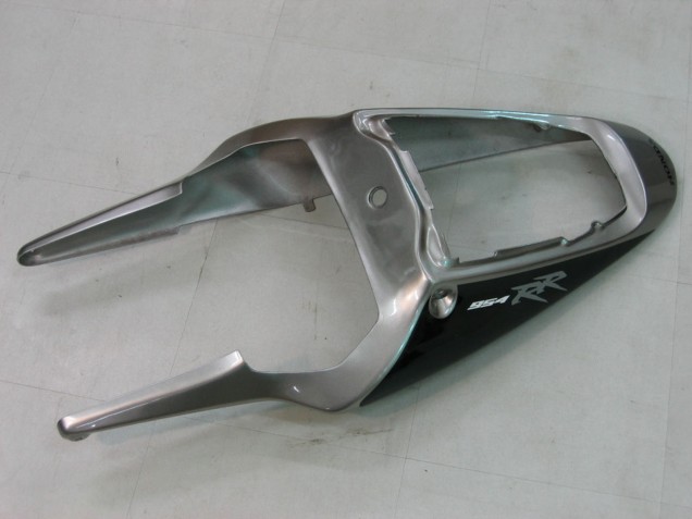 Mejores Carenados Moto Honda CBR900RR 954 2002-2003 - Plata Negro Brillante