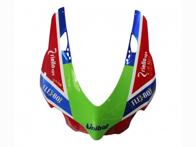 Mejores Carenados Moto Ducati Panigale 899/1199 2011-2014 - Blanco Rojo Verde Azul Negro Brillante Flex-Box