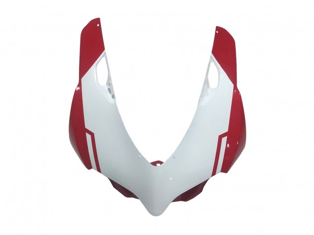 Mejores Carenados Moto Ducati Panigale 899 2011-2014 - Blanco Rojo Negro Brillante