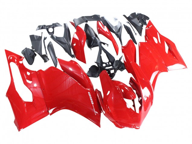 Mejores Carenados Moto Ducati 1299 2015-2020 - Rojo