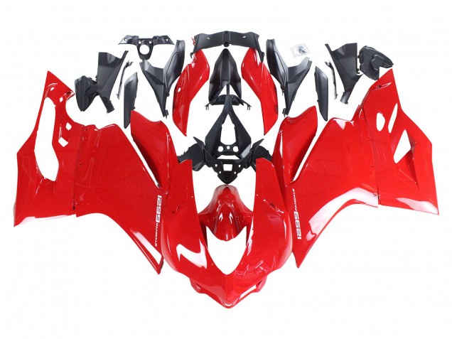 Mejores Carenados Moto Ducati 1299 2015-2020 - Rojo