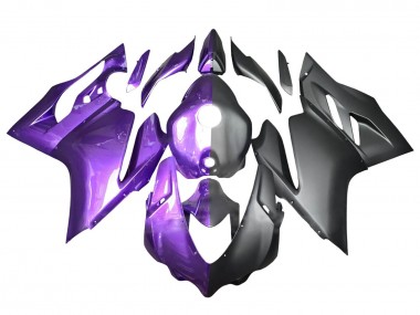 Mejores Carenados Moto Ducati 959/1299 2015-2020 - Púrpura Negro Mate